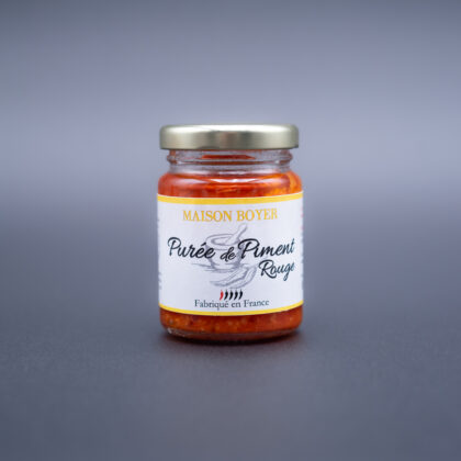 Purée de Piment Rouge Maison Boyer-Tradition